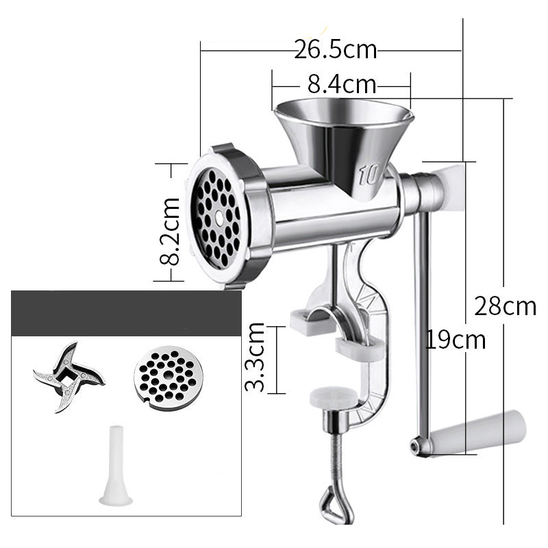 š 2026 Sale ā Over 23,000 Sold! š Home Hand Crank Meat Grinder and Sausage Stuffer ā Homemade Goodness Made Easy šø