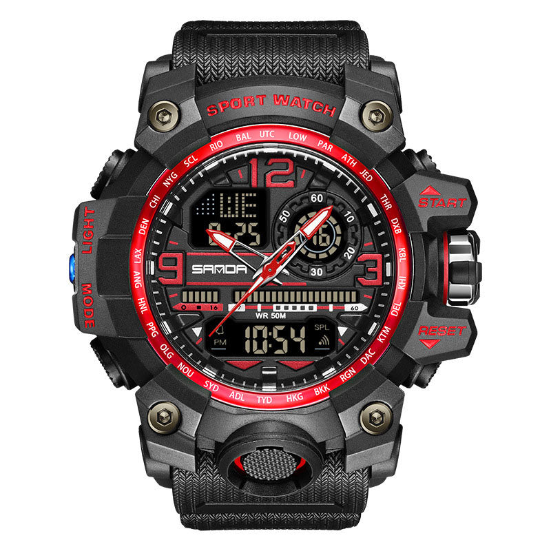 ⌚ Men's Fashion Multifunctional Waterproof Luminous Watch💦 – 50M, Shockproof, Night Vision 🌃