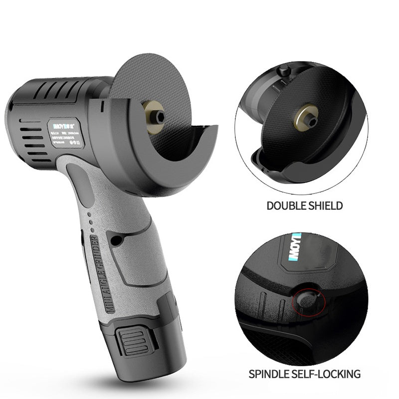 ⏳🧰12V Mini Angle Grinder with Cutting Disc