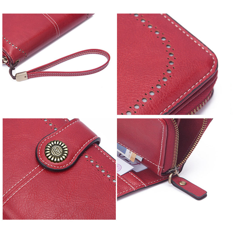 Women's Fashion Zipper Wallet(50% OFF)