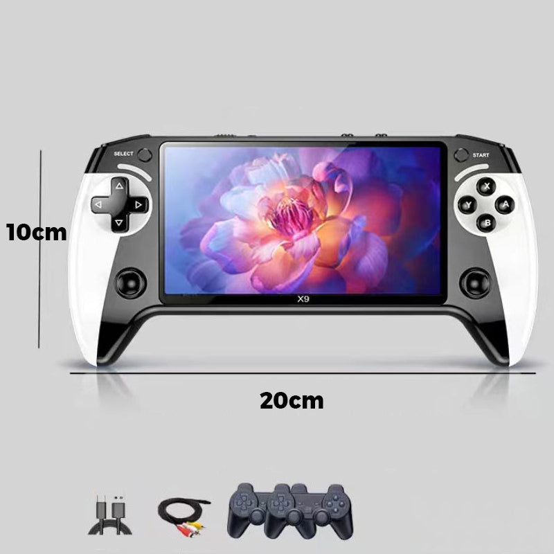 🎮 LIMITED-TIME 50% OFF! ✨ Portable Retro Arcade Console – 5.5" HD, 9 Emulators, Wireless 🕹️