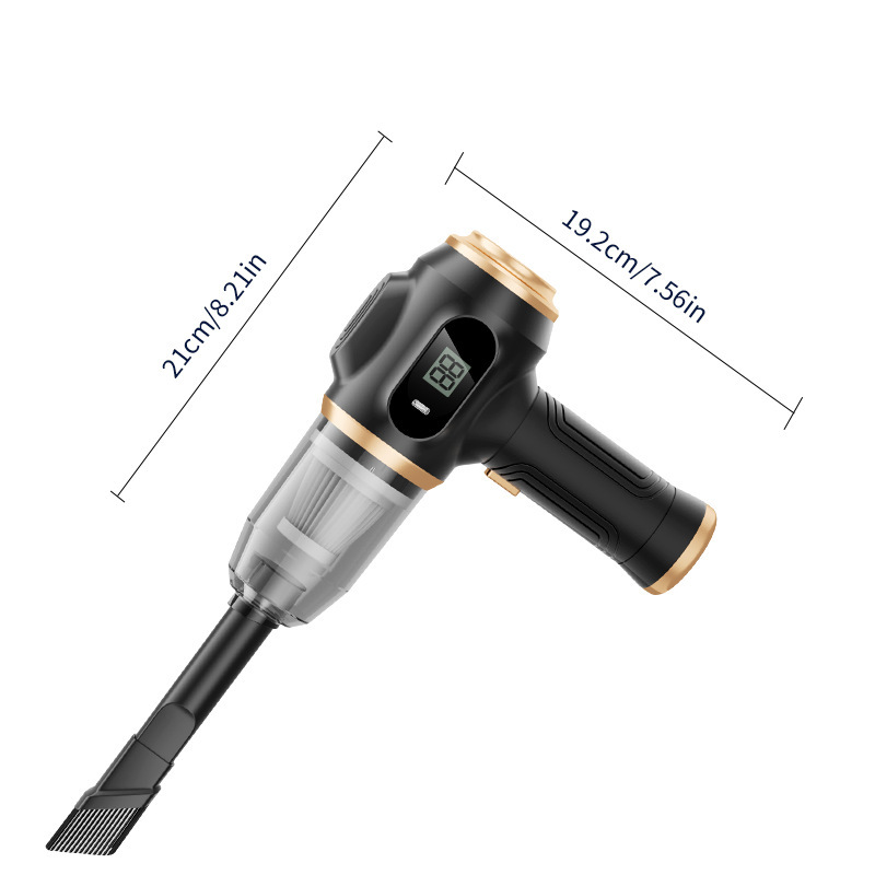 š LIMITED-TIME 50% OFF! š Cordless 4-in-1 Car Vacuum ā 12000Pa Suction, Digital Display, Type-C āØ