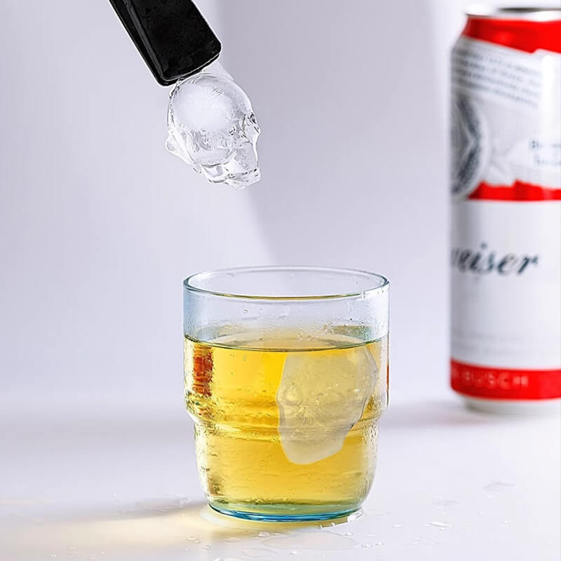 ⏳Limited-time offer⏰DIY "skull" silicone ice cube tray🧊