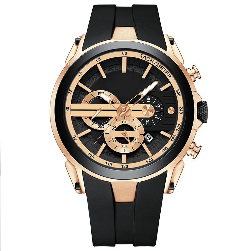 Multifunctional Waterproof Luminous Sports Quartz Watch