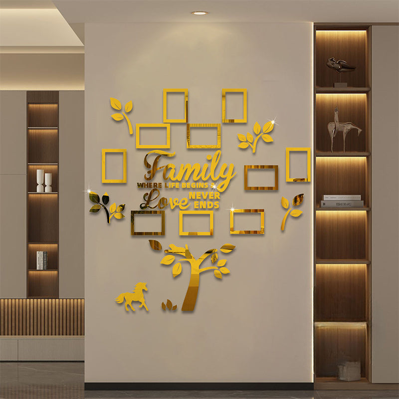 ๐ณ LIMITED-TIME 50% OFF! โจ 3D Family Tree Photo Frame Wall Sticker โ Modern, Glossy, Self-Adhesive ๐ก
