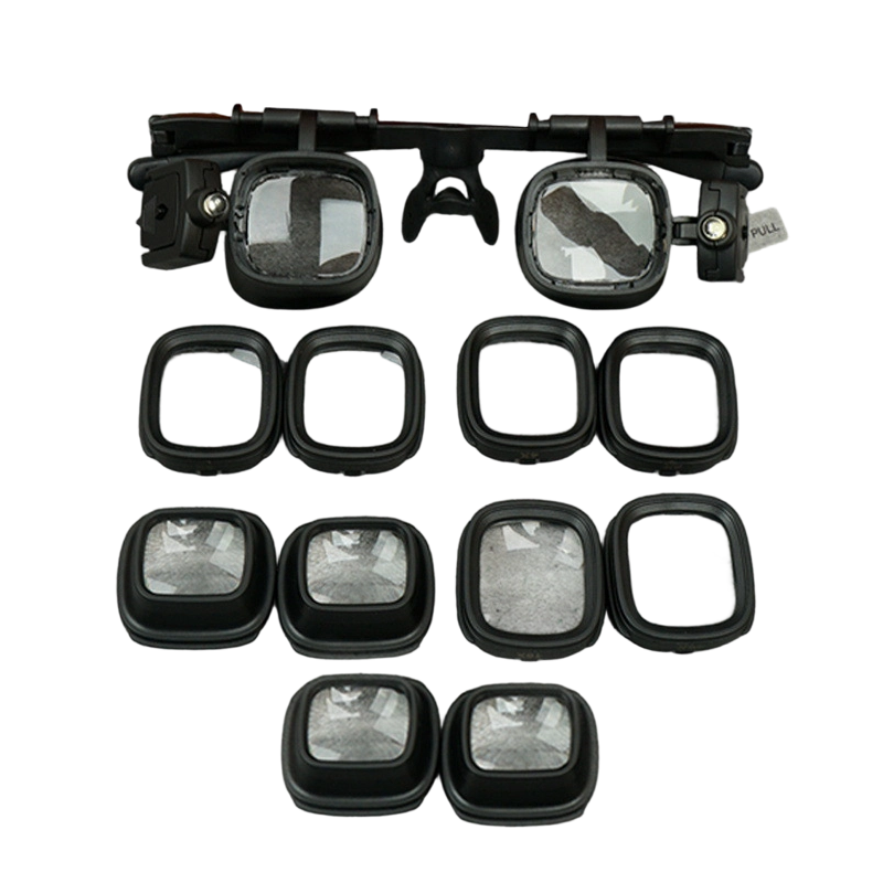 🔬✨ Precision LED Magnifier Glasses – Interchangeable Lenses, Dual LED, Hands-Free 💡