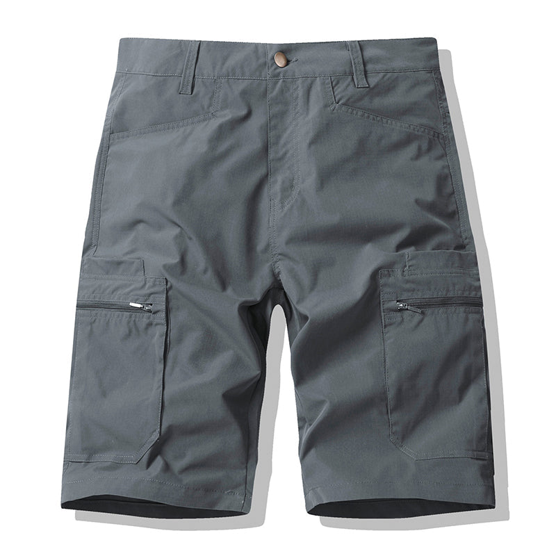 โจ Men's Zip-Up Cargo Shorts โ Breathable, Secure Pockets, Loose Fit ๐๏ธ