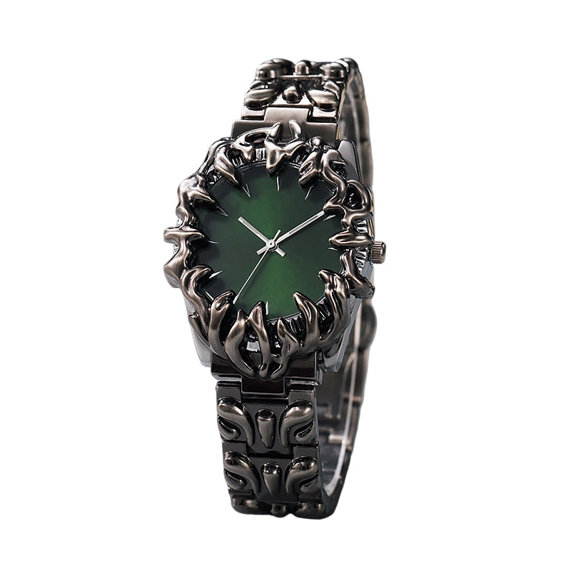 โ LIMITED-TIME 50% OFF! โจ Creative Claw-Shaped Quartz Watch for Men โ Red Dial, Sculptural Bracelet, Statement Style ๐ฅ