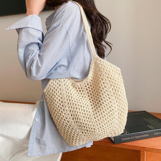 Beach Tote Bags, Bridesmaid Gift Bag, Crochet Beach Totes, Bachelorette Trip Gifts