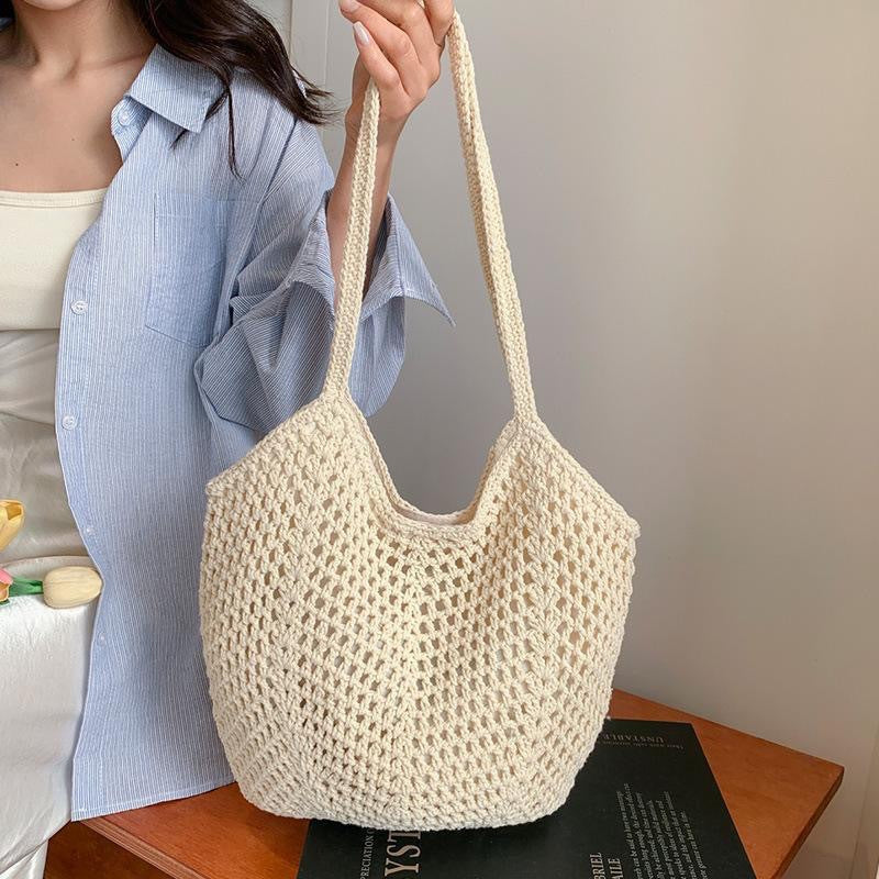 Beach Tote Bags, Bridesmaid Gift Bag, Crochet Beach Totes, Bachelorette Trip Gifts