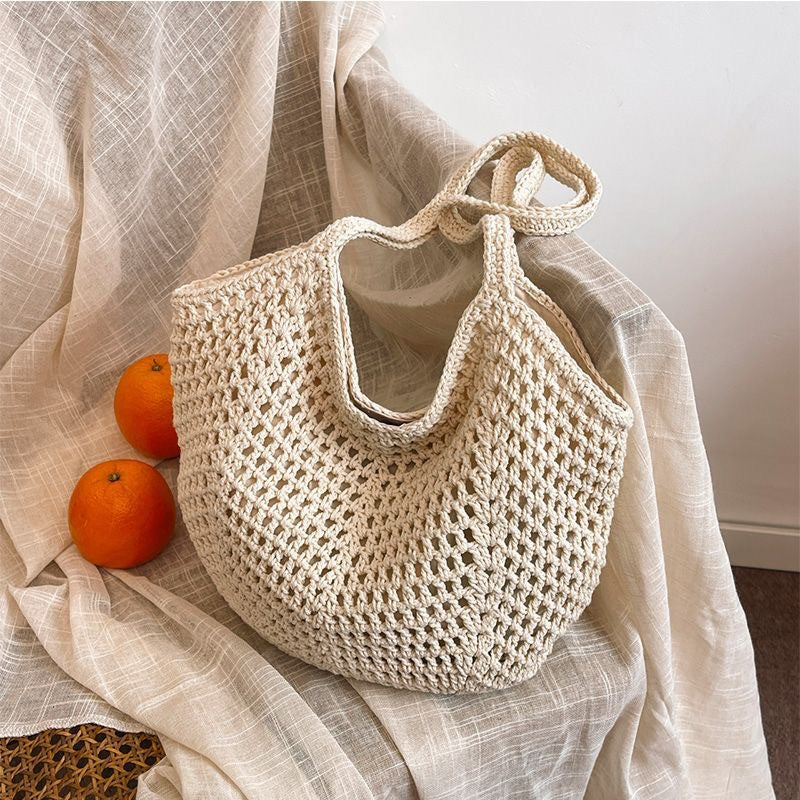 Beach Tote Bags, Bridesmaid Gift Bag, Crochet Beach Totes, Bachelorette Trip Gifts