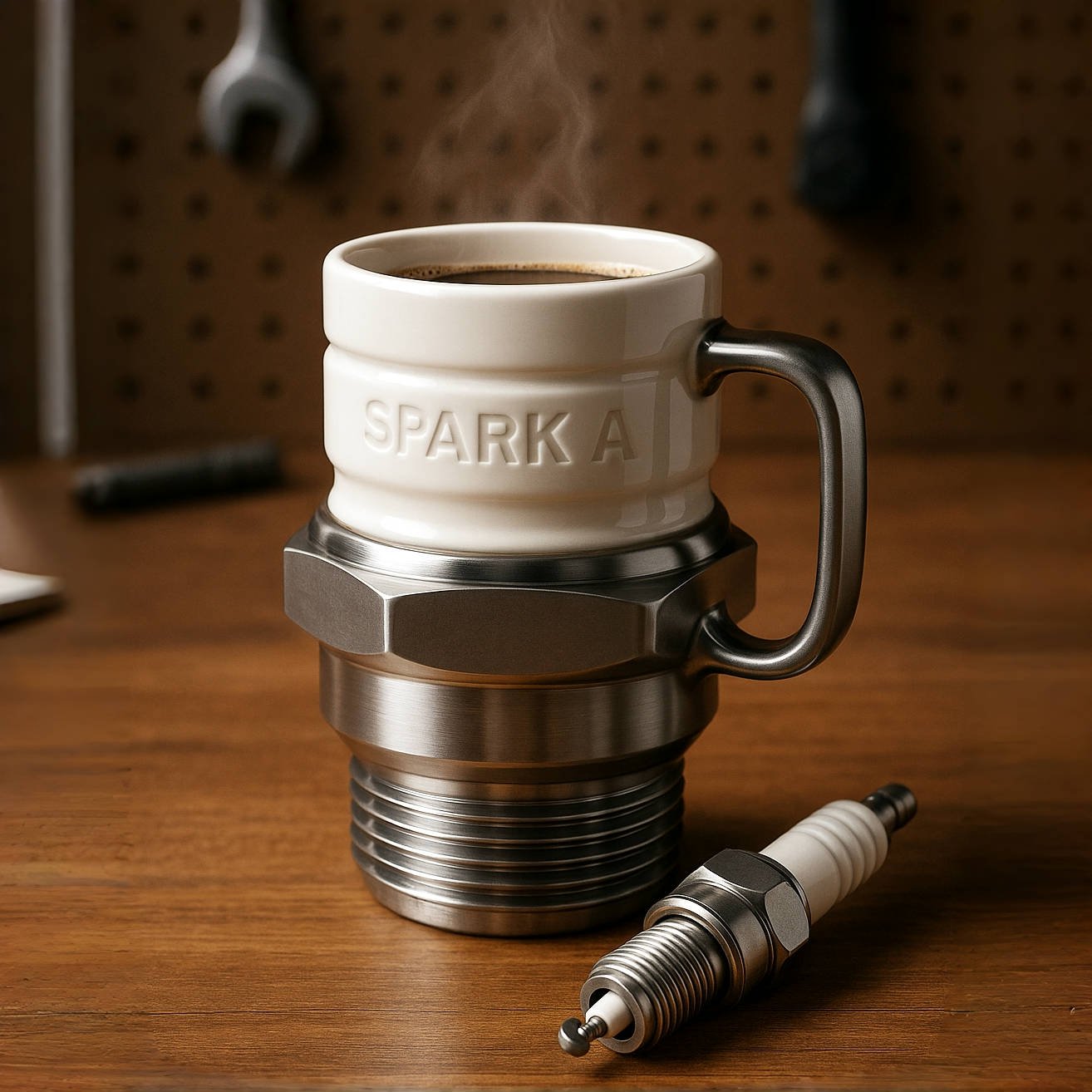 🔧Spark plug mug☕