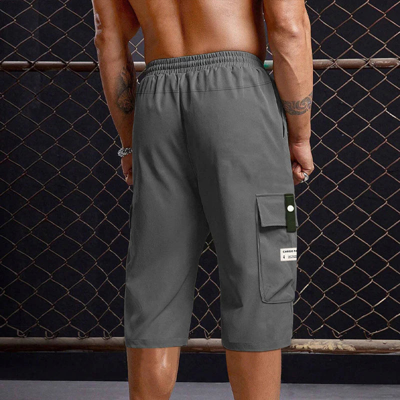 ✨🔥Casual 3/4 cargo trousers for men with drawstring🩳