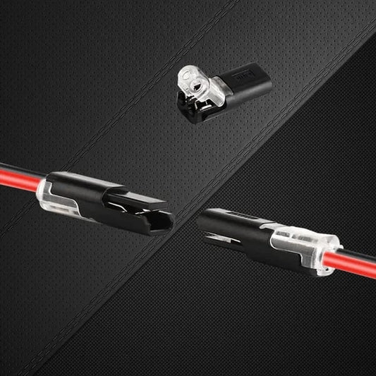 🔥Double-wire plug connector with lockable buckle
