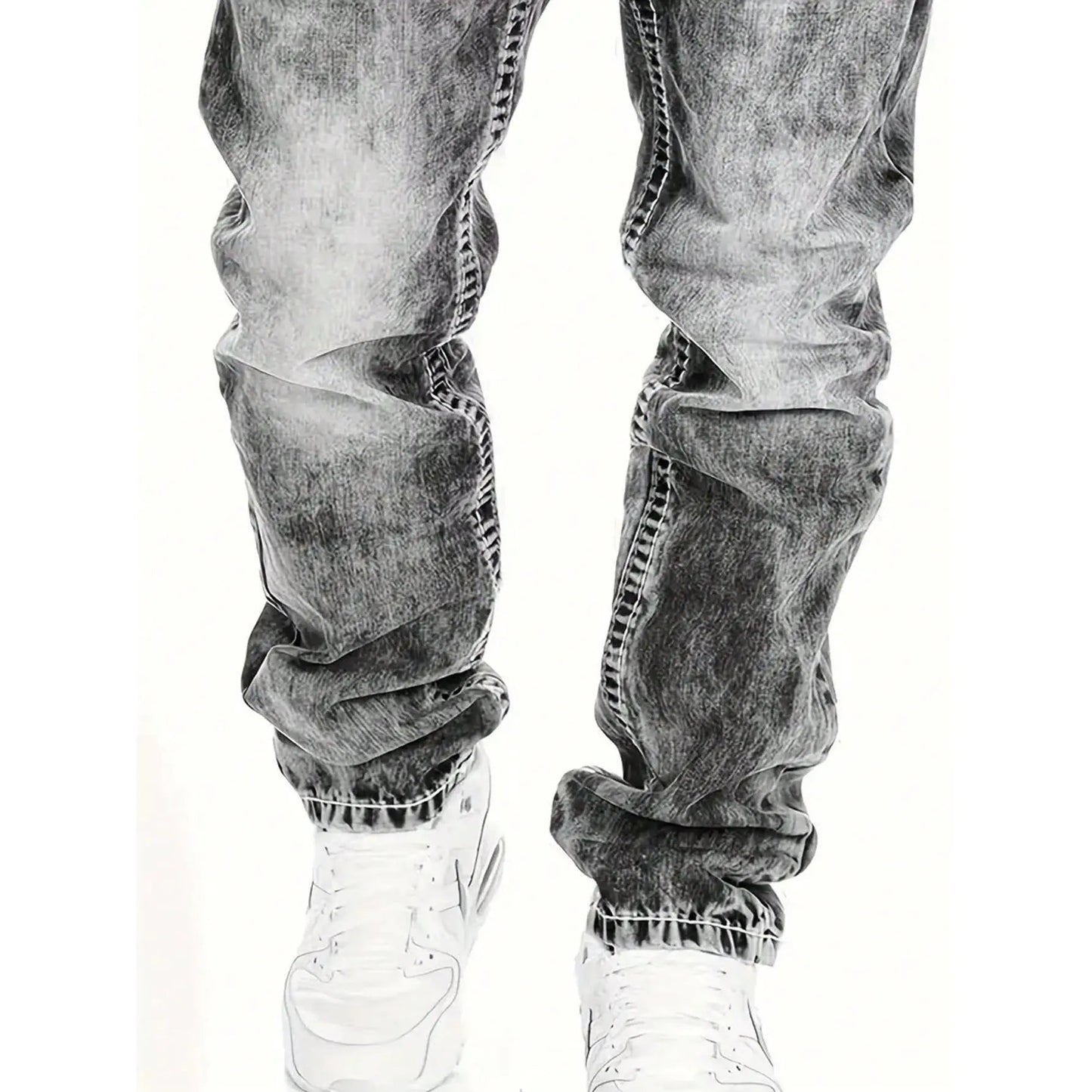 Effortless Summer Jeans for Men – Lightweight Stretch Fabric, Straight Cut, Versatile Styling ☀️👍