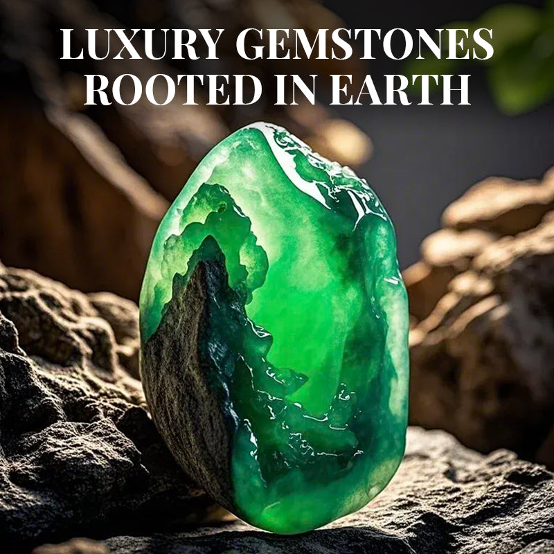 Round pendant with jade look – timeless symbol of harmony and balance 💚🌿