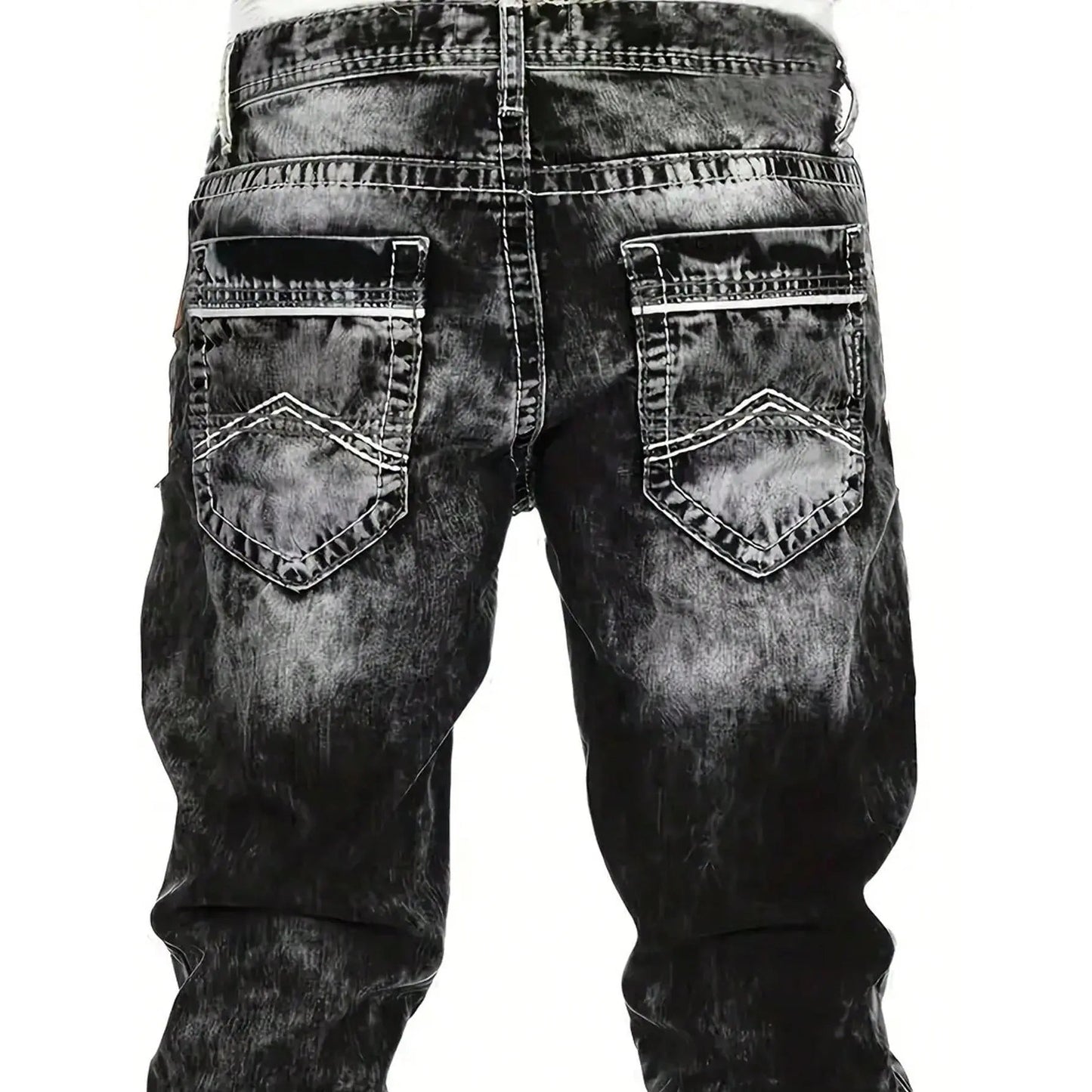 Effortless Summer Jeans for Men – Lightweight Stretch Fabric, Straight Cut, Versatile Styling ☀️👍