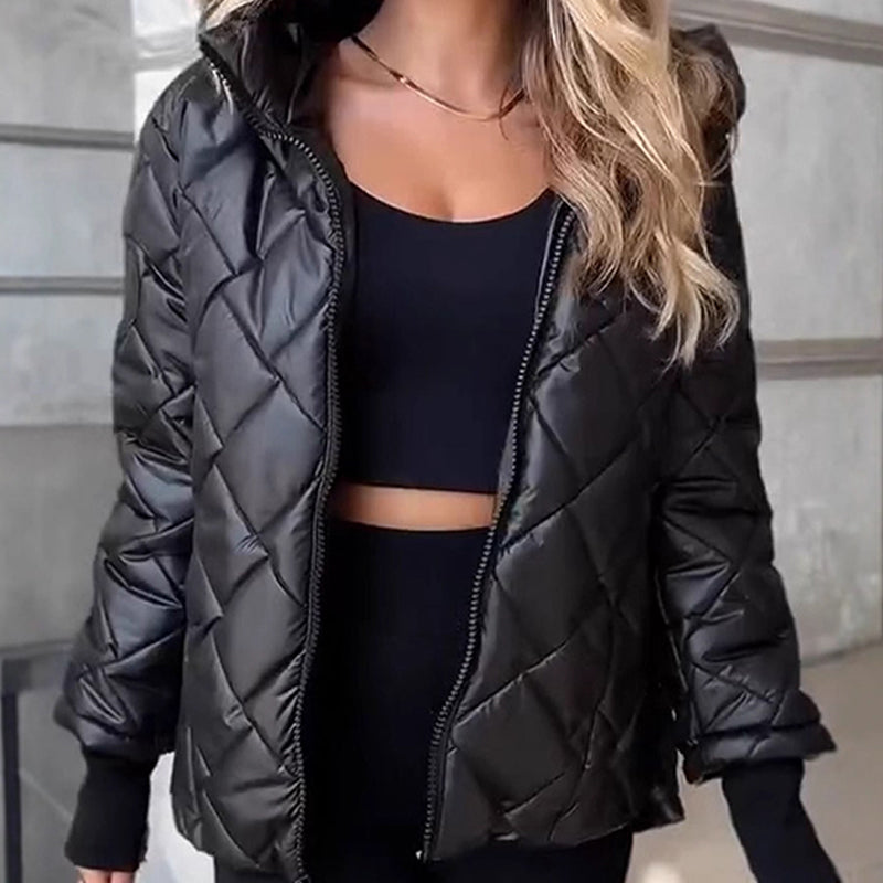 ⏳Women's Diamond-Quilted Down Jacket