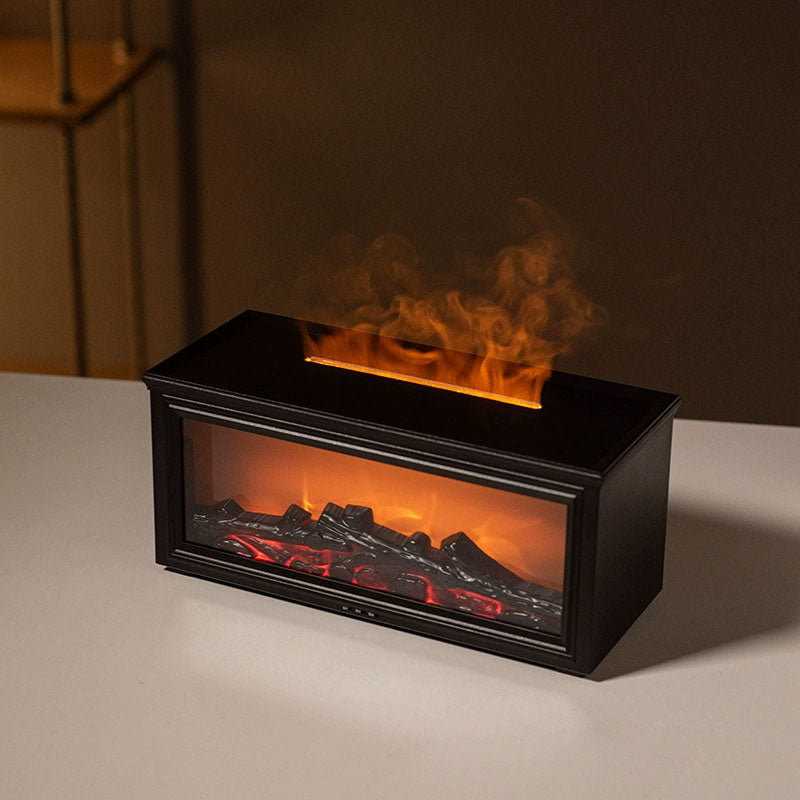 Humidifier With Vintage Fireplace