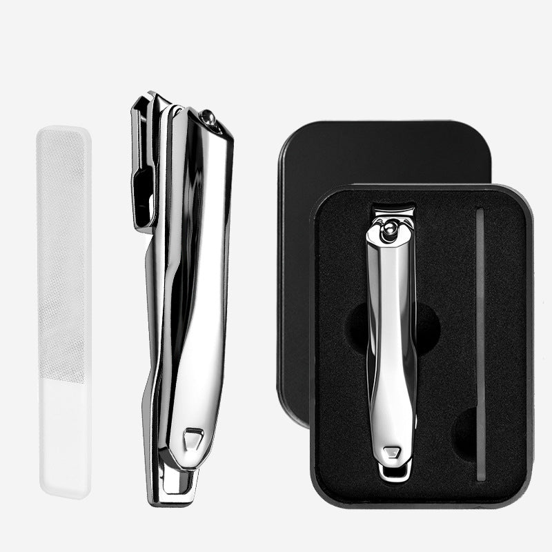 360-Degree Rotating Stainless Steel Multi-Purpose Nail Clipper