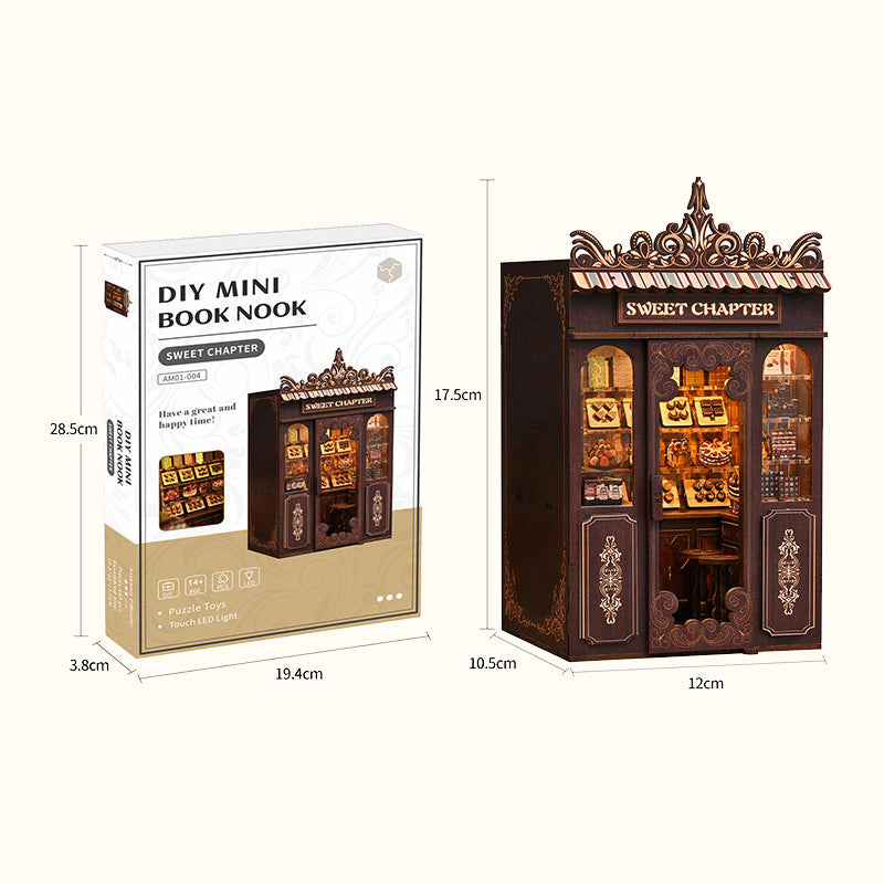 📚Exquisite DIY Miniature House Kits - Creative Micro Scene Model House