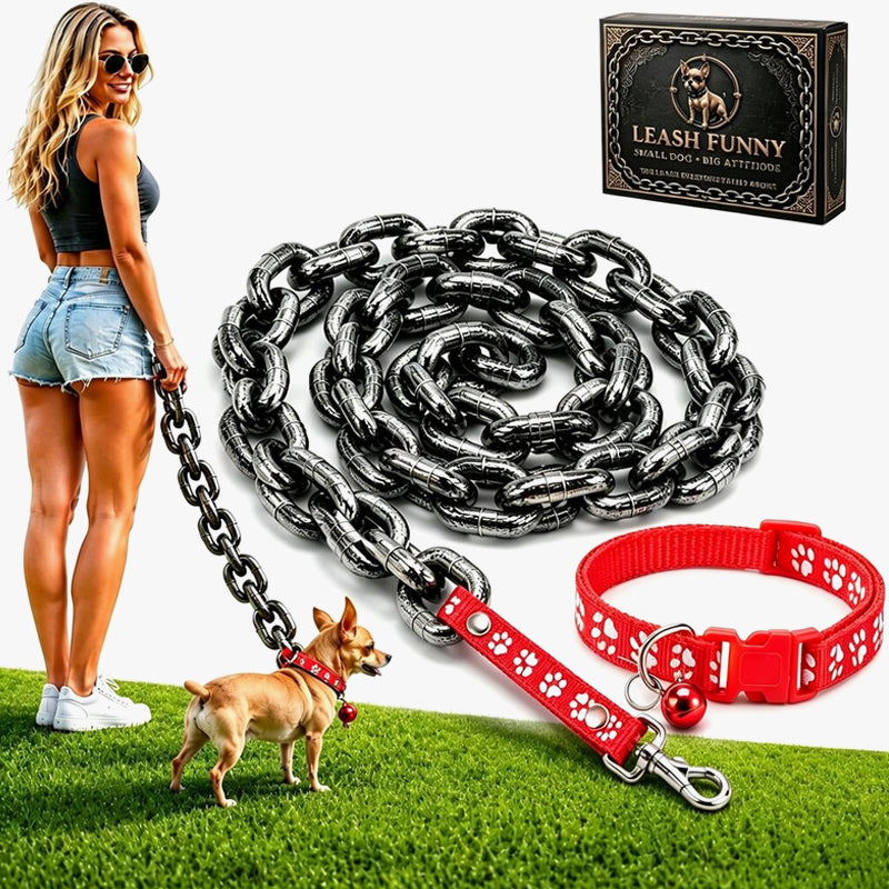 Giant Chain Style Lightweight Plastic Dog Leash for Small Dogs