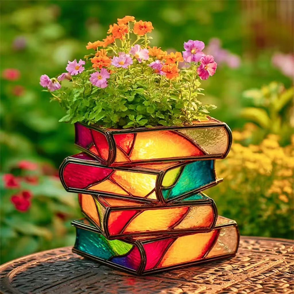 Stacked books Resin crafts Desk ornaments