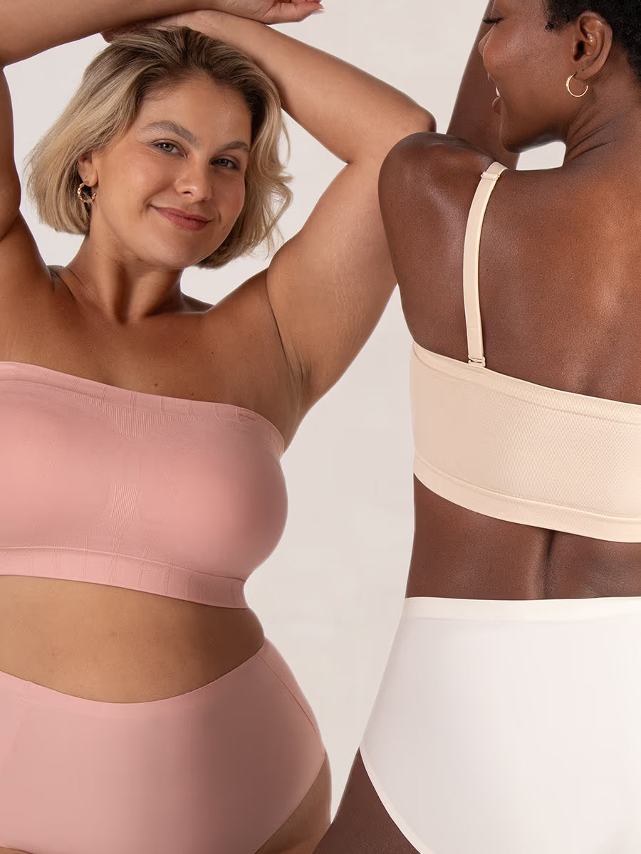Convertible strapless bandeau bra