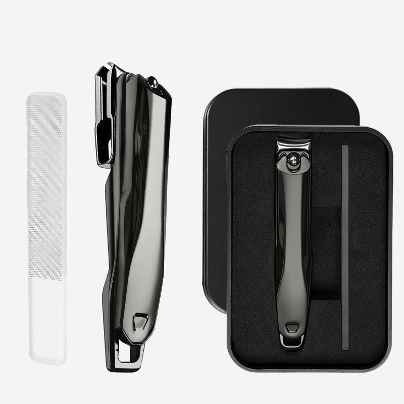 360-Degree Rotating Stainless Steel Multi-Purpose Nail Clipper