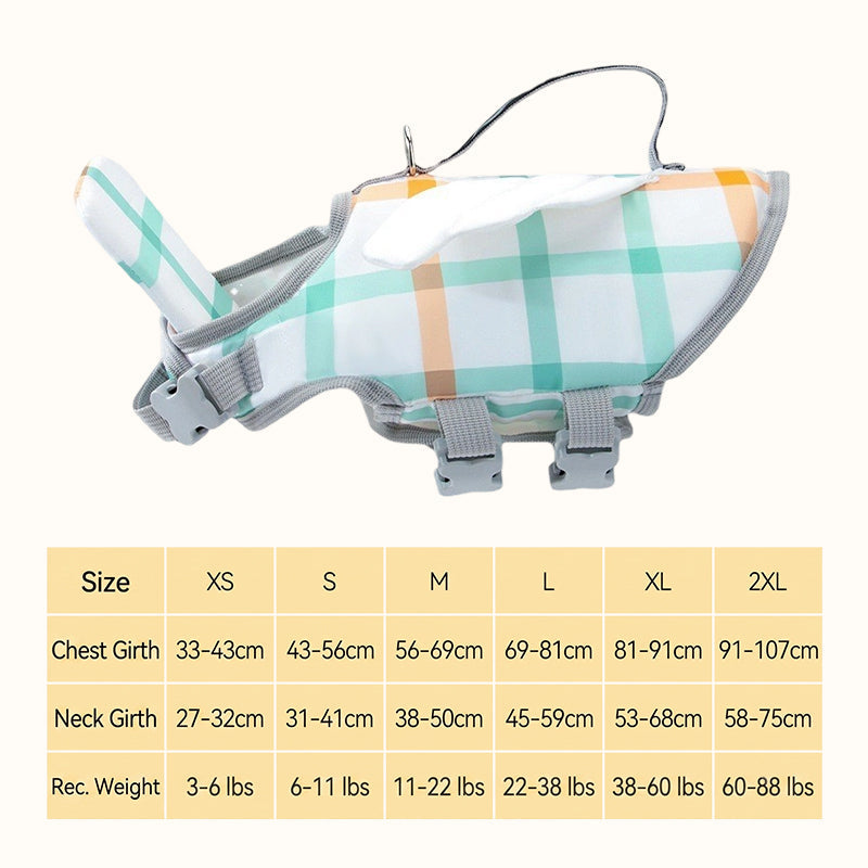 Animal-shaped Dog Life Jackets Swimsuits And Pet Buoyancy Suits