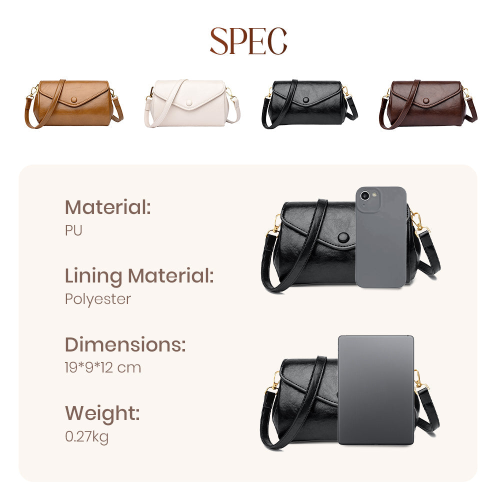 Simple and Elegant Women's Shoulder Bag 💖