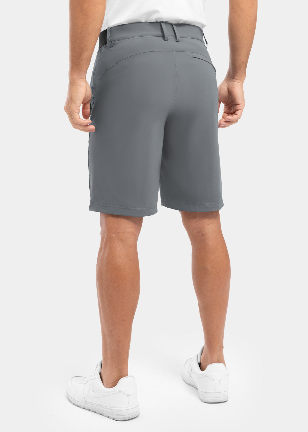 Men's Stretch Quick Dry Casual Work Golf Shorts, Five-Point Shorts
