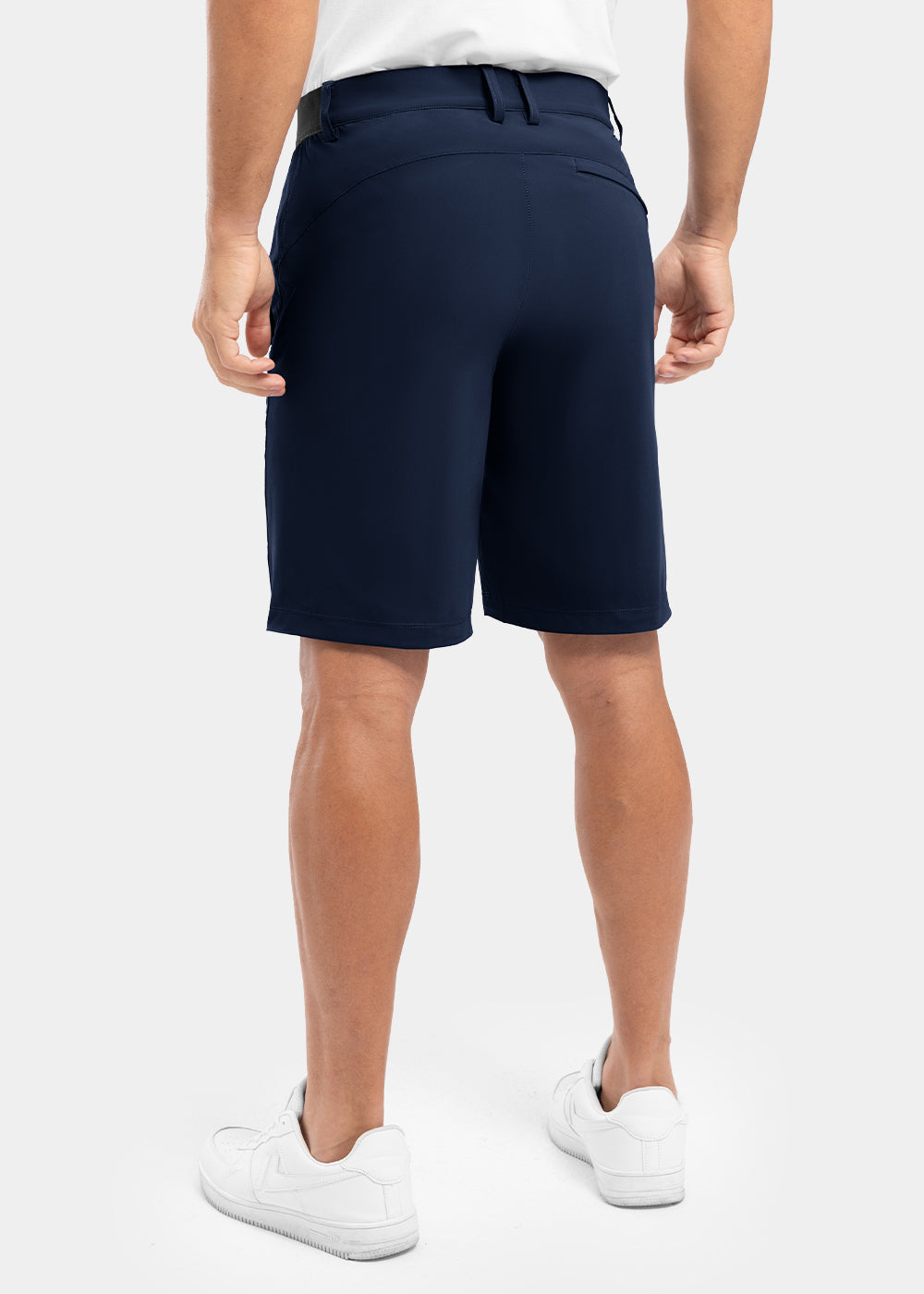 Men's Stretch Quick Dry Casual Work Golf Shorts, Five-Point Shorts