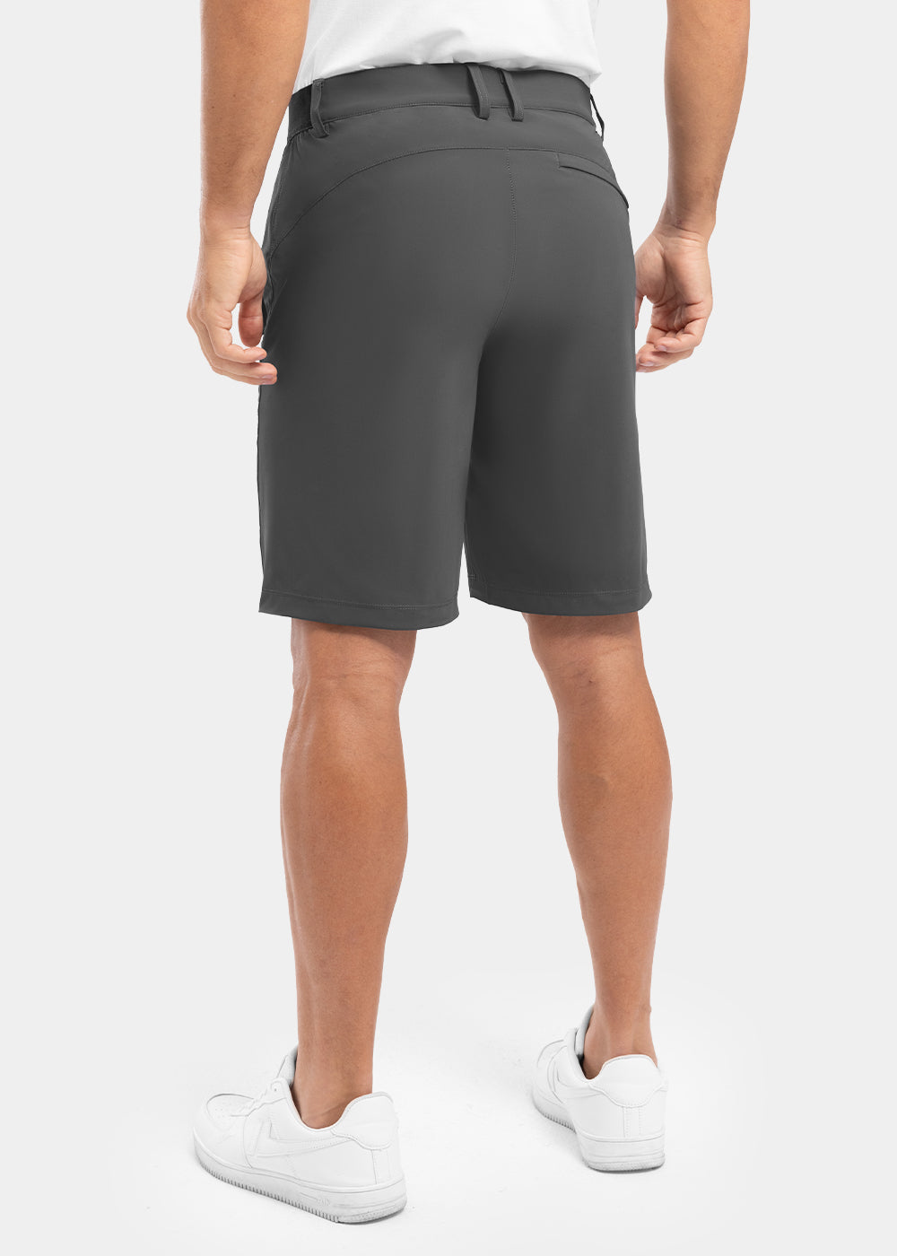 Men's Stretch Quick Dry Casual Work Golf Shorts, Five-Point Shorts