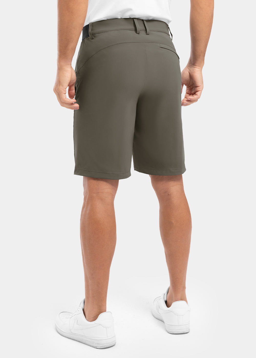 Men's Stretch Quick Dry Casual Work Golf Shorts, Five-Point Shorts