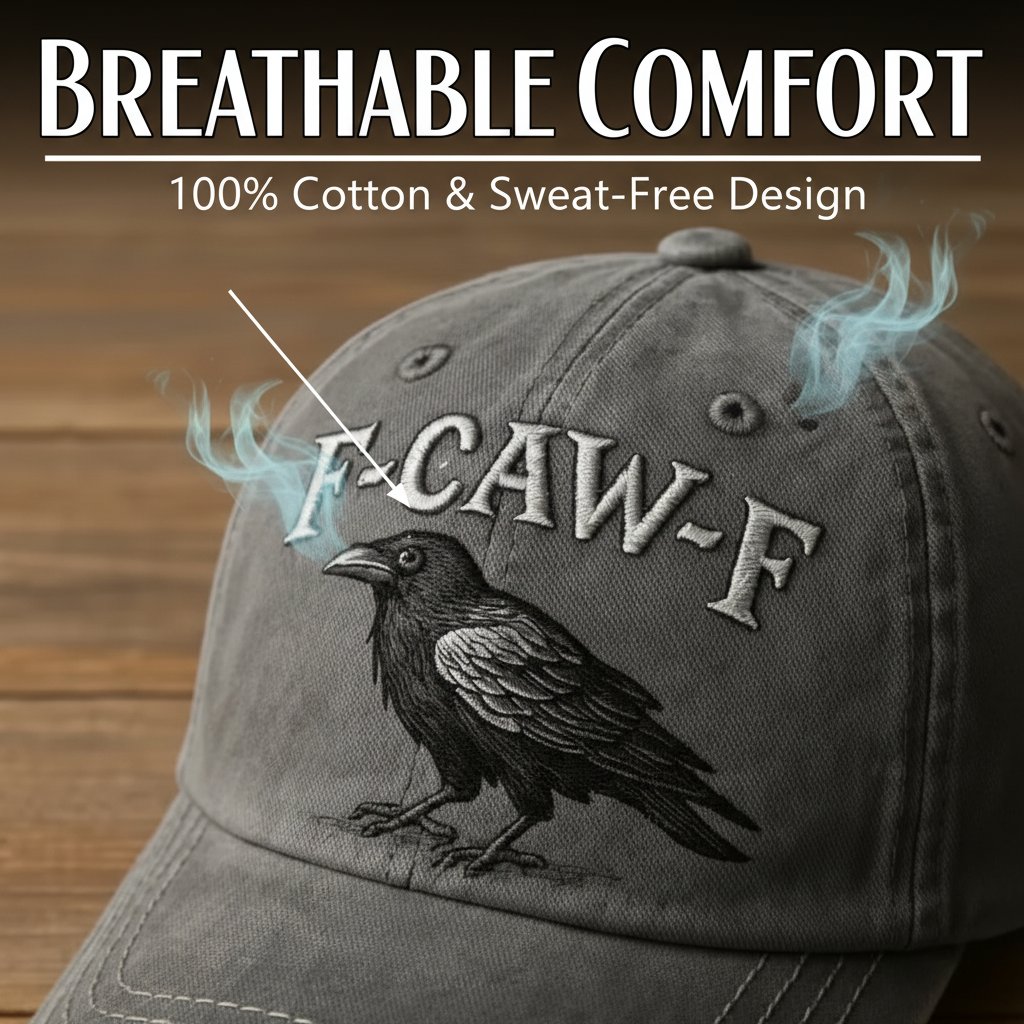 🔥Last Day 49% OFF - 🐦‍⬛F-CAW-F Crow Hat