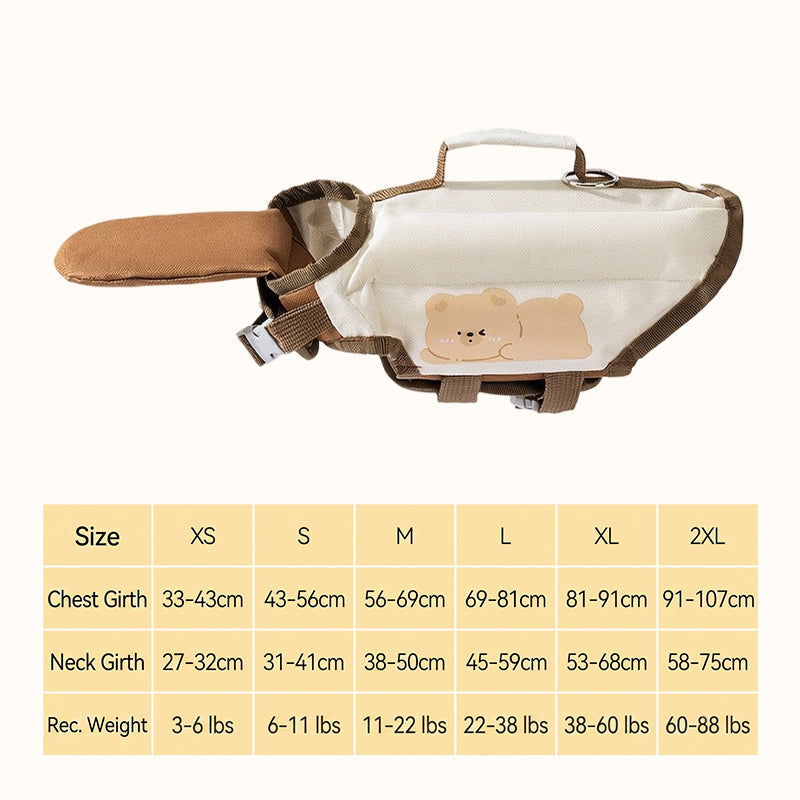 Animal-shaped Dog Life Jackets Swimsuits And Pet Buoyancy Suits