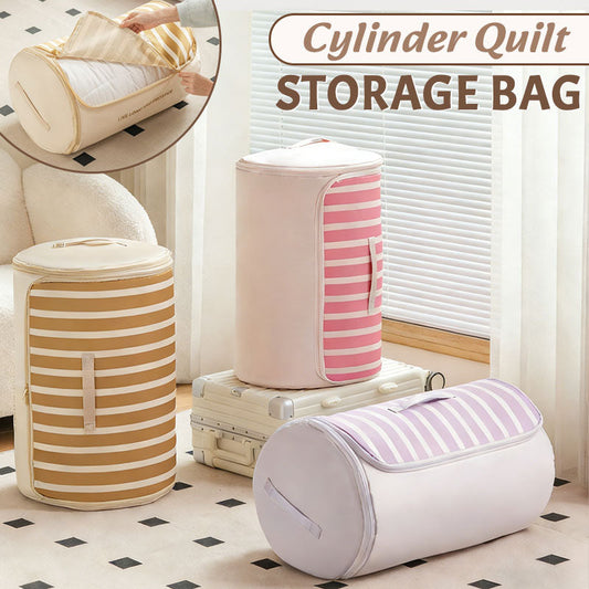 🧺 Cylinder Quilt Storage Bag