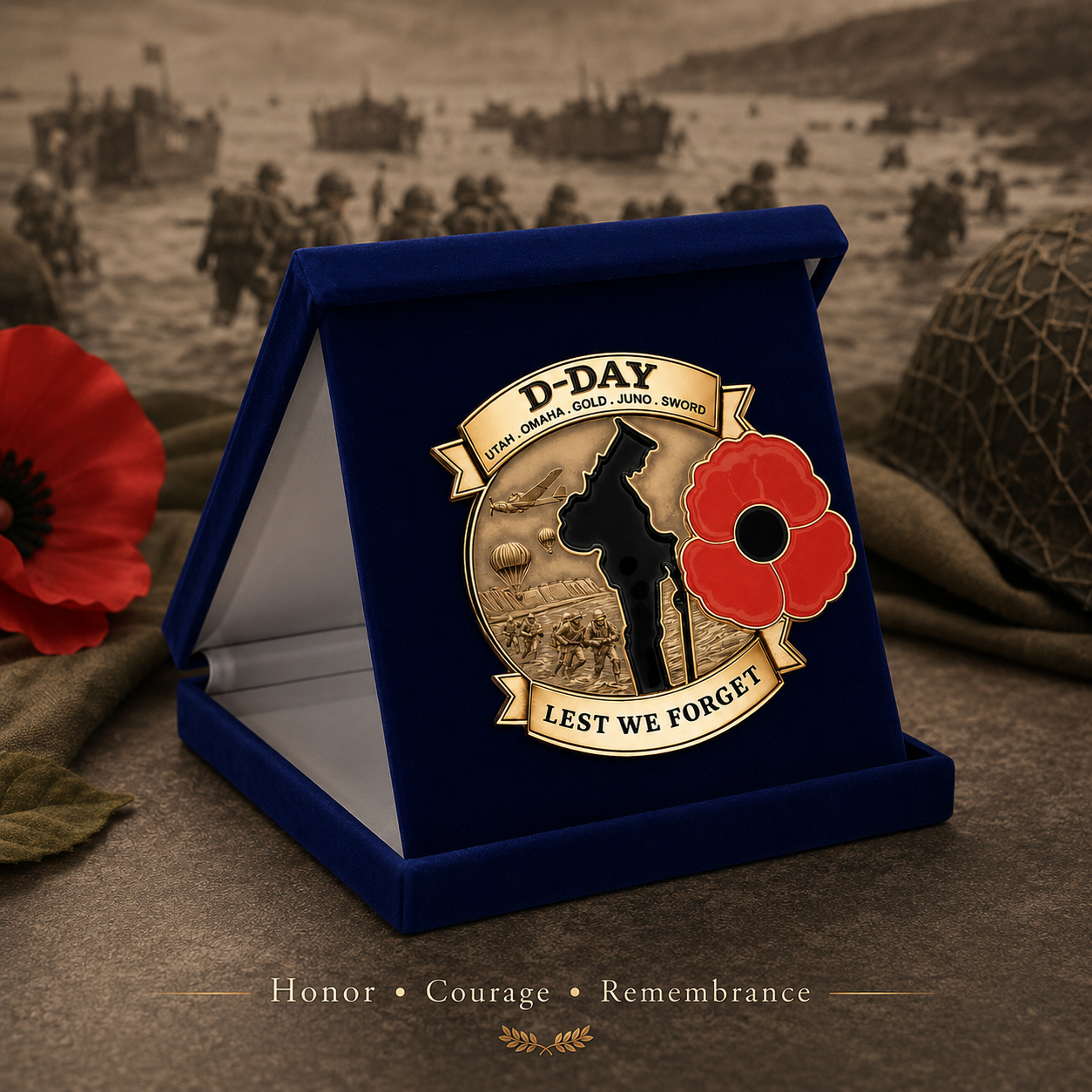 🪖✨ 80th Anniversary Commemorative Brooch — Preserve History, Carry the Story