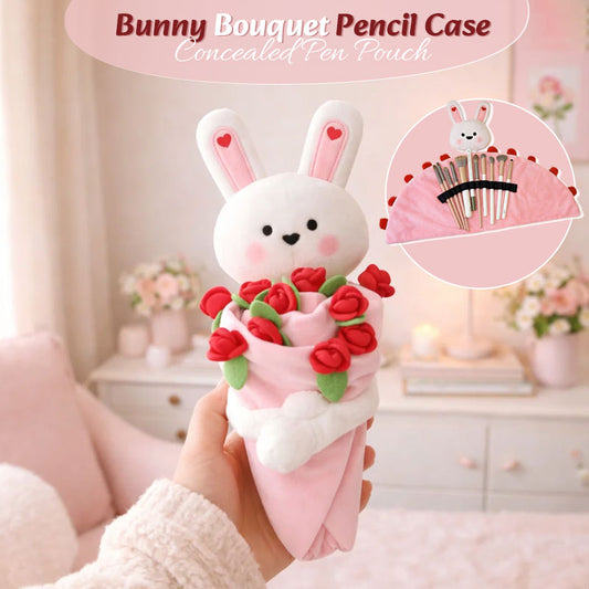🐰 Bunny Bouquet Pencil Case