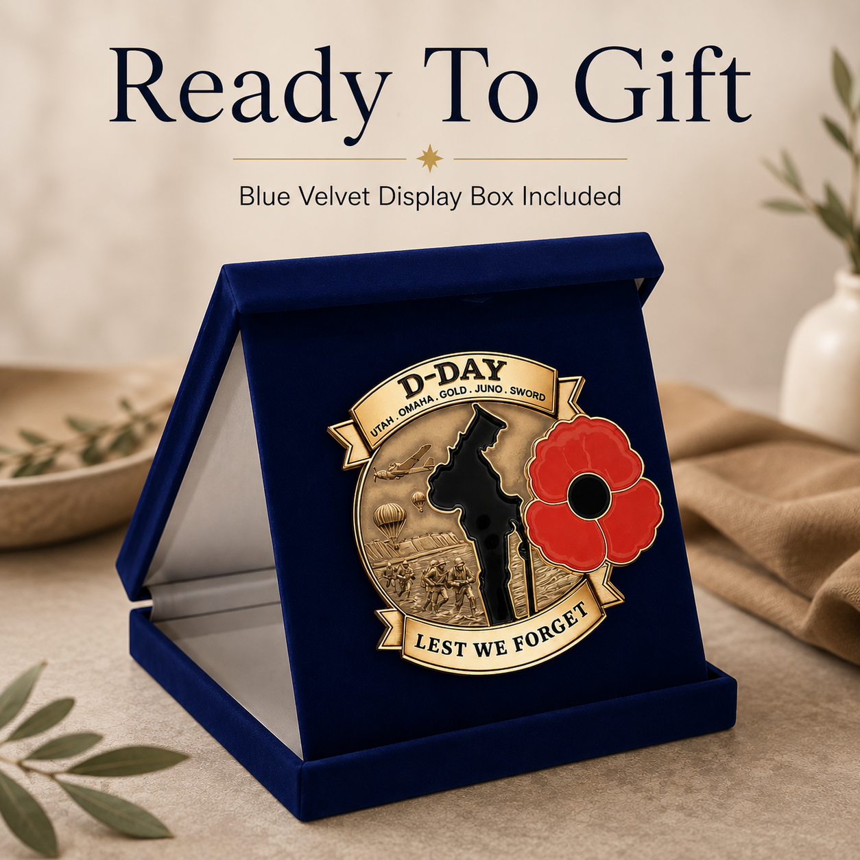 🪖✨ 80th Anniversary Commemorative Brooch — Preserve History, Carry the Story