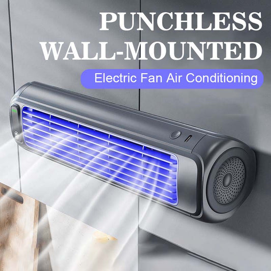 Punchless Wall-mounted Electric Fan Air Conditioning