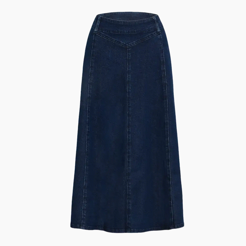 🎁2026 New Arrivals👗Women's Denim Maxi Skirt – High Waist & A-Line Cut