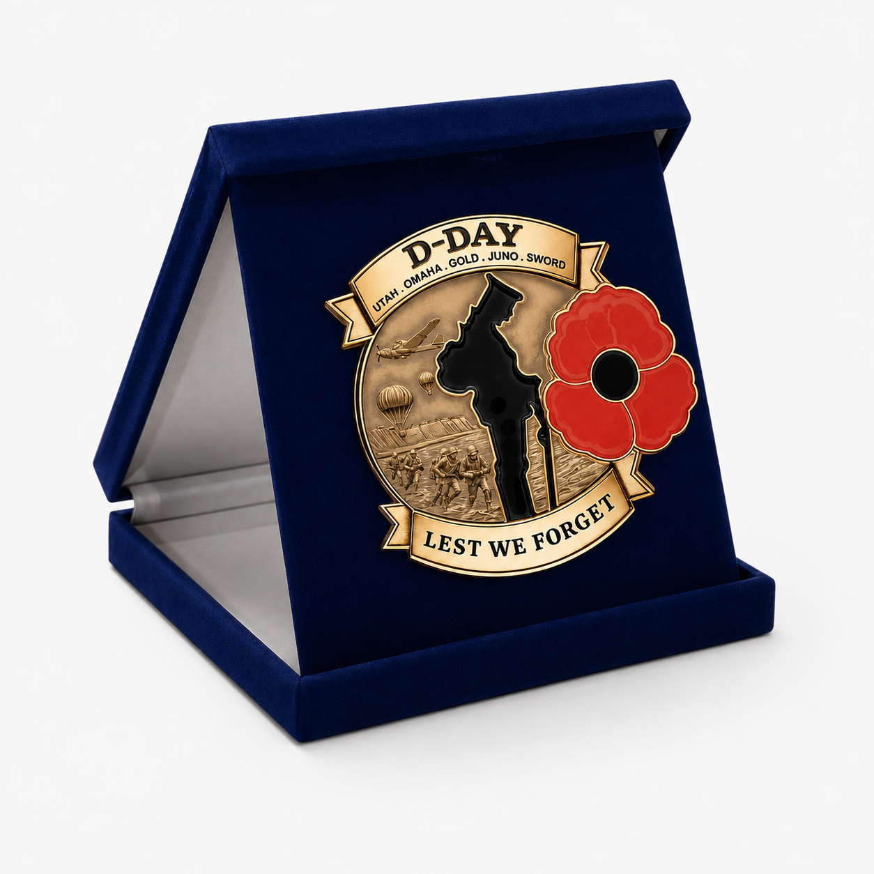 🪖✨ 80th Anniversary Commemorative Brooch — Preserve History, Carry the Story