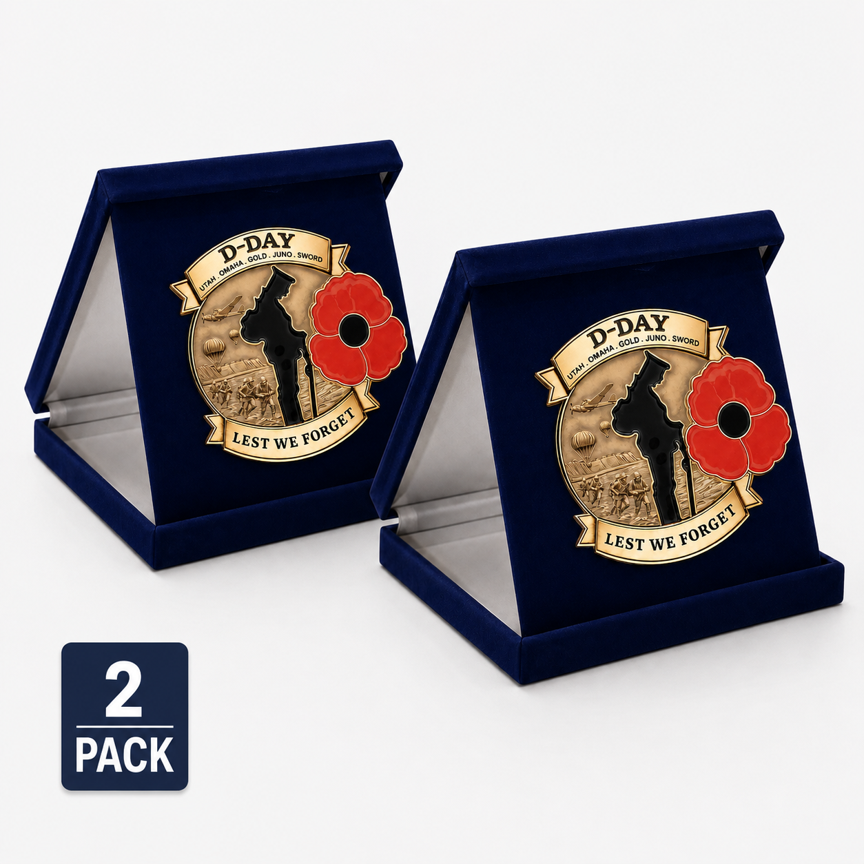 🪖✨ 80th Anniversary Commemorative Brooch — Preserve History, Carry the Story