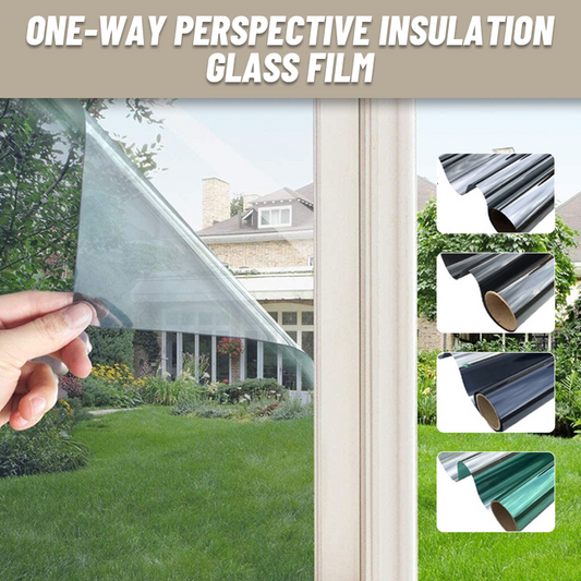 One-Way Perspective Insulation Glass Film
