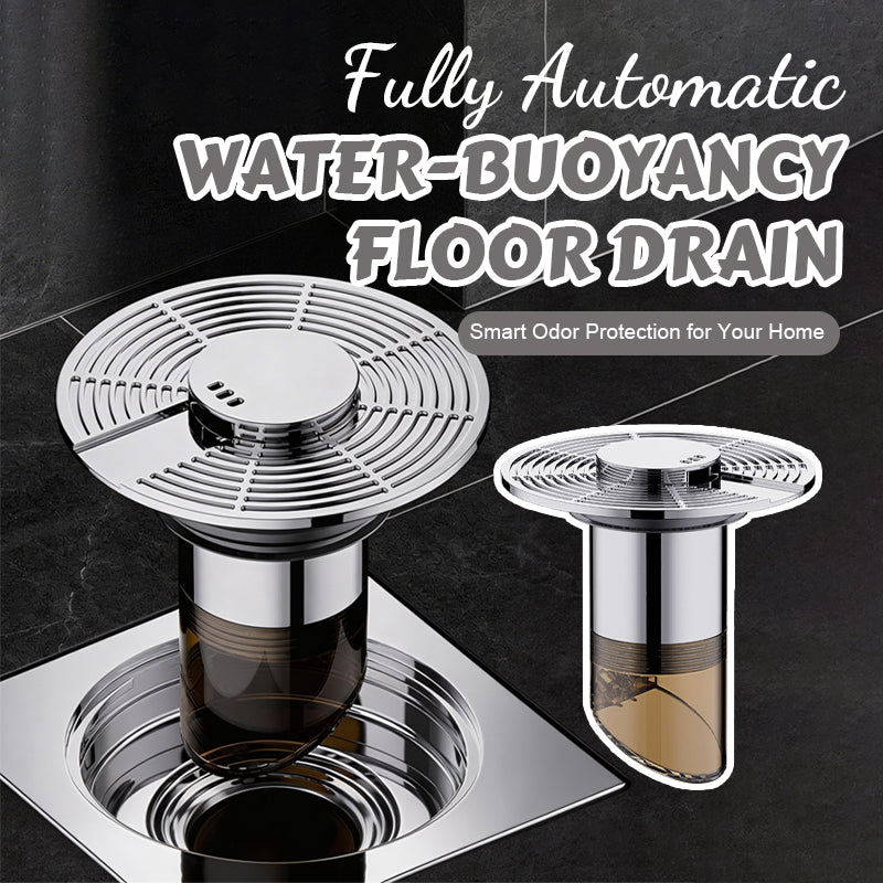 Fully Automatic Water-Buoyancy Floor Drain