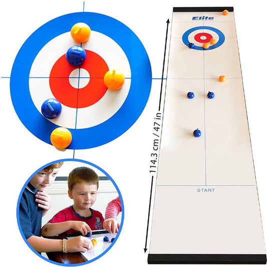 🎅Celebrate Christmas💯2025 New Table-based Curling Game For The Whole Family
