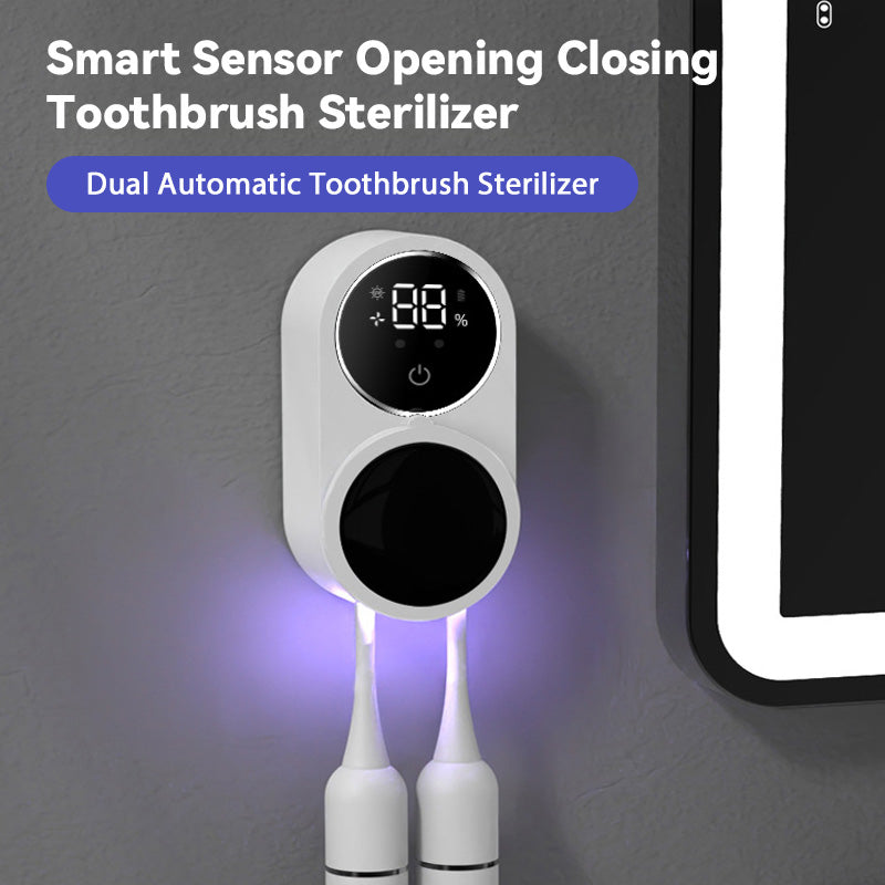 Smart Sensor Opening Closing Toothbrush Sterilizer