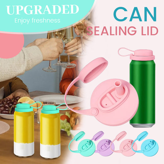 Silicone Soda Can Straw Lid